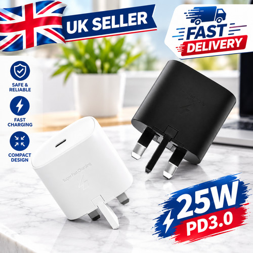 25w usb fast charger - 25w, c