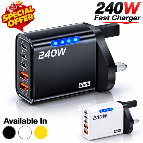 240w super fast charger - 240w, pd