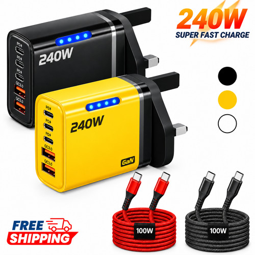 240w super fast charger - fast,