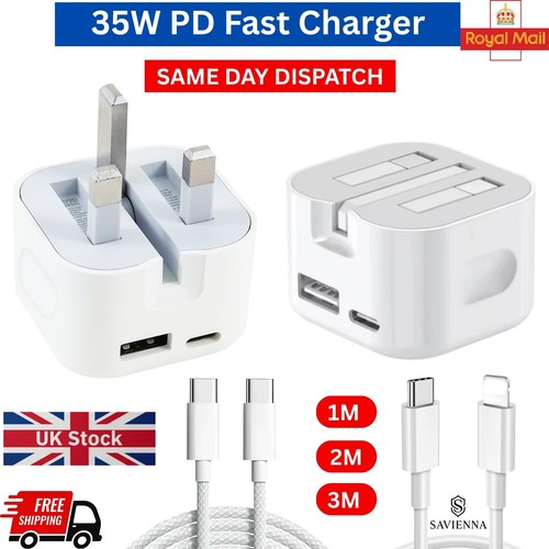 Fast charger 35w dual port - fast,
